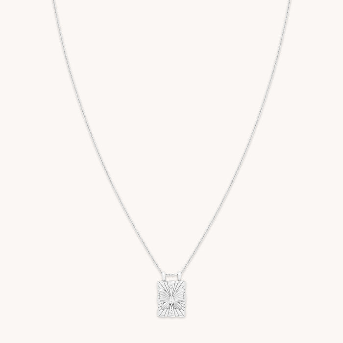 Gemstone Necklaces - Butterfly Pendant Necklace in Silver - Pendant Necklace - Astrid &amp; Miyu