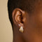 18k Gold Plated Jewellery - Butterfly Crystal Stud Earrings in Gold - Stud Earrings - Astrid &amp; Miyu