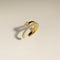 Cosmic Illusion Crystal Ear Cuff in Gold-Astrid &amp; Miyu