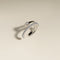 Cosmic Illusion Crystal Ear Cuff in Silver-Astrid &amp; Miyu