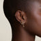 Cosmic Illusion Crystal Hoops in Gold-Astrid &amp; Miyu