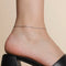 Bold Astrid Chain Anklet in Solid White Gold-Astrid &amp; Miyu
