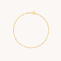 Astrid Chain Bracelet in Solid Gold-Astrid &amp; Miyu
