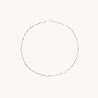 Chelsea Chain Bracelet in Solid White Gold-Astrid &amp; Miyu