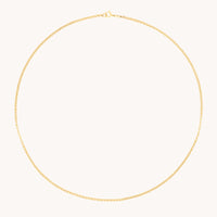 Chelsea Chain Necklace in Solid Gold-Astrid &amp; Miyu