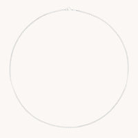 Chelsea Chain Necklace in Solid White Gold-Astrid &amp; Miyu