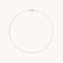Marylebone Chain Anklet in Solid Gold-Astrid &amp; Miyu