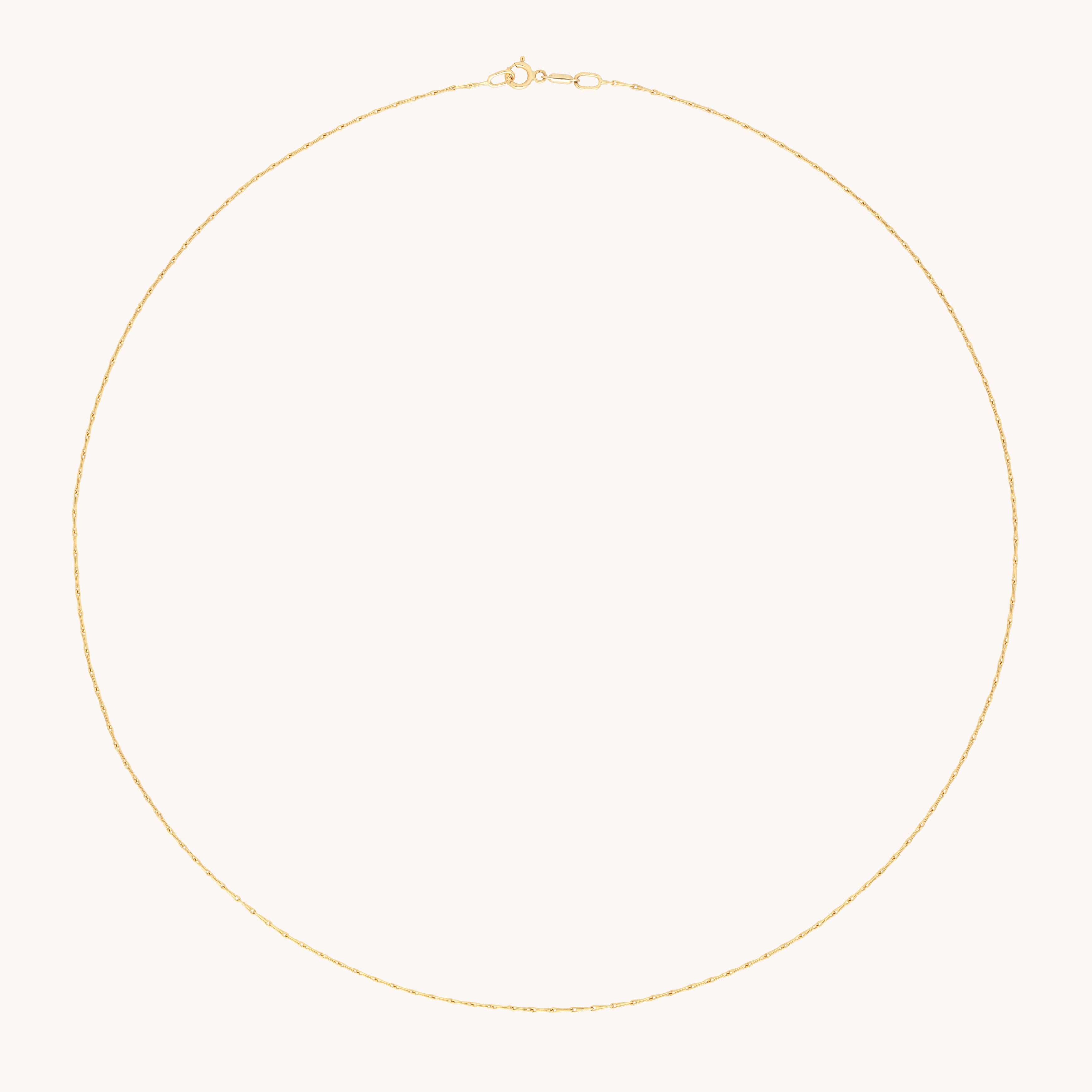 Marylebone Story Chain Necklace in Solid Gold-Astrid &amp; Miyu