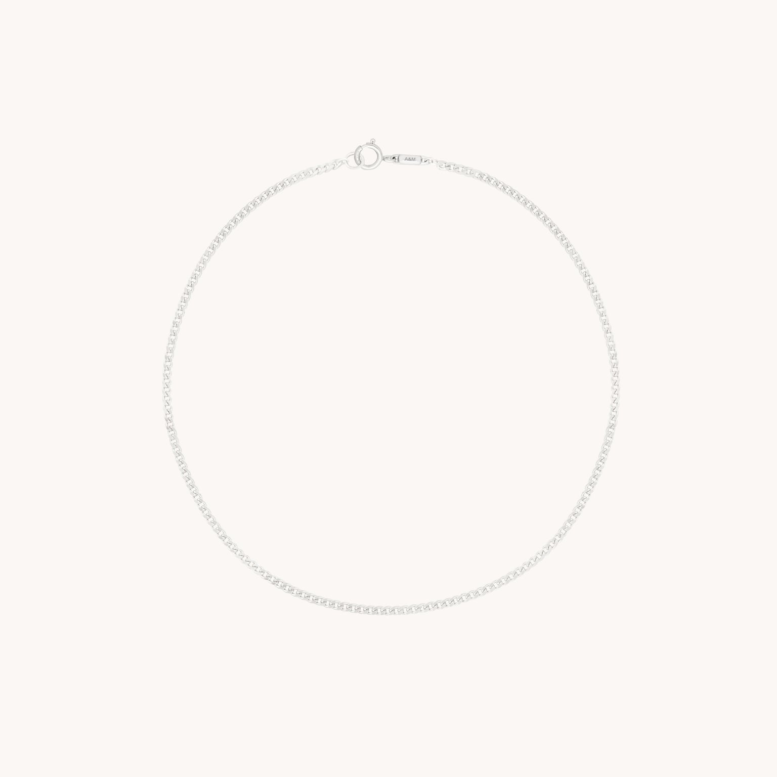 Bold Miyu Chain Bracelet in Solid White Gold-Astrid &amp; Miyu
