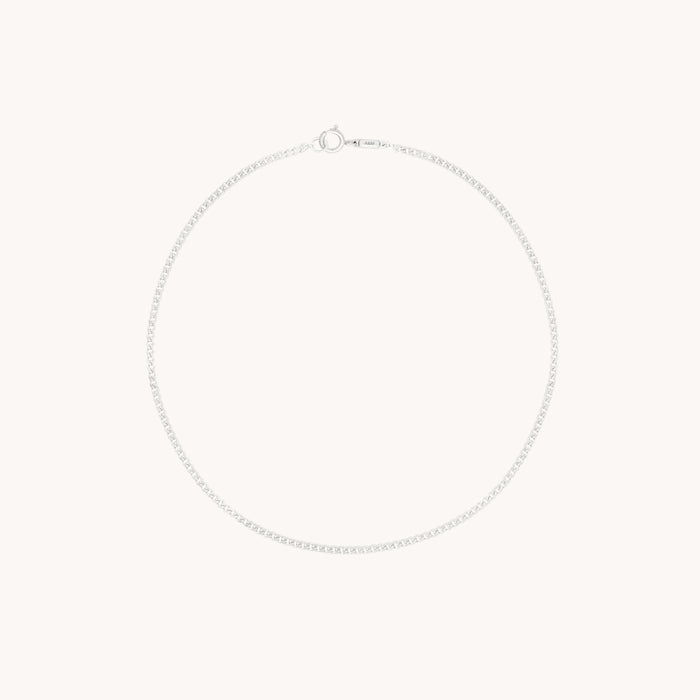 Bold Miyu Chain Bracelet in Solid White Gold-Astrid &amp; Miyu