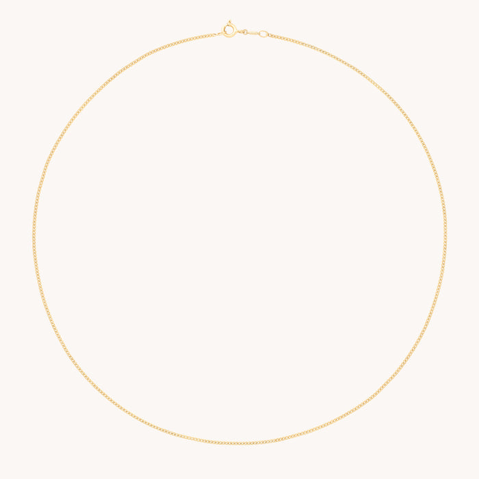 Bold Miyu Chain Necklace in Solid Gold-Astrid &amp; Miyu
