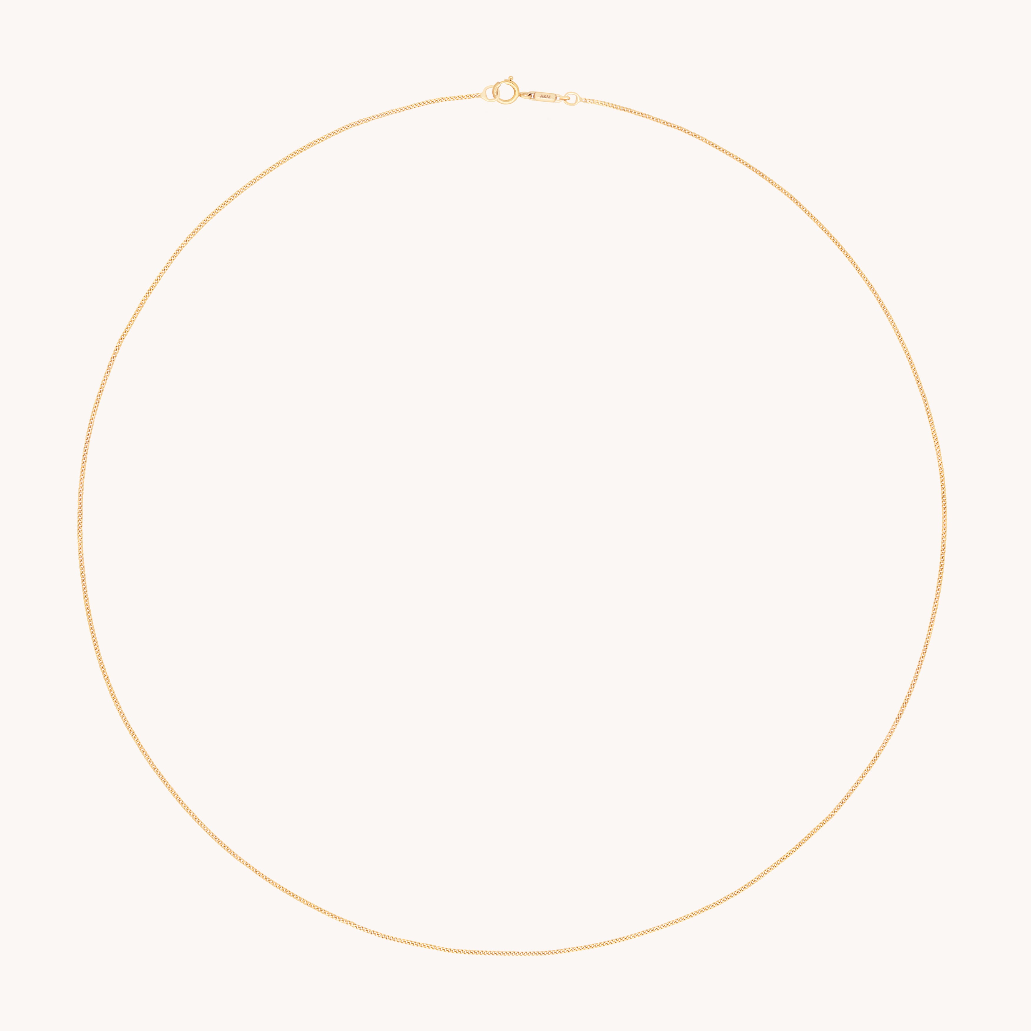 Miyu Chain Necklace in Solid Gold-Astrid &amp; Miyu