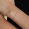 Astrid Chain Bracelet in Solid White Gold-Astrid &amp; Miyu