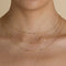 Astrid Chain Necklace in Solid Gold-Astrid &amp; Miyu