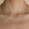 Astrid Story Chain Necklace in Solid White Gold-Astrid &amp; Miyu