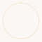 Shoreditch Chain Necklace in Solid Gold-Astrid &amp; Miyu