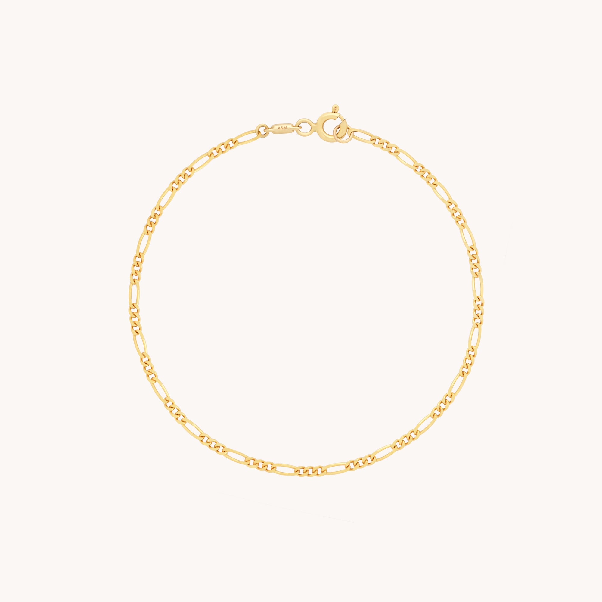 Soho Chain Bracelet in Solid Gold-Astrid &amp; Miyu