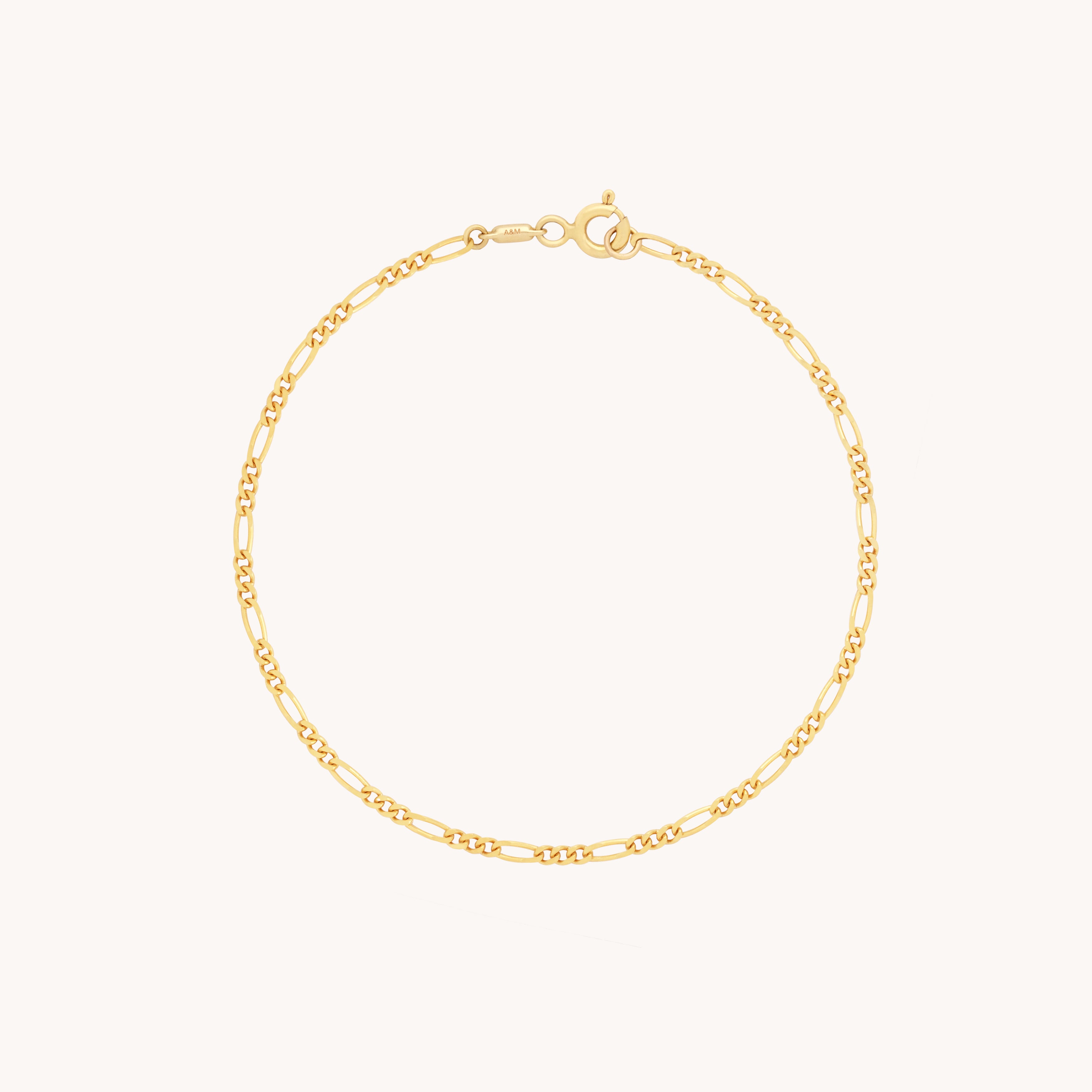 Soho Chain Bracelet in Solid Gold-Astrid &amp; Miyu