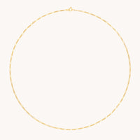 Soho Chain Necklace in Solid Gold-Astrid &amp; Miyu