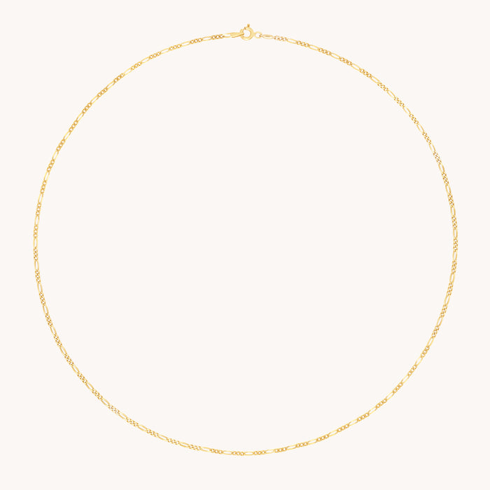 Soho Chain Necklace in Solid Gold-Astrid &amp; Miyu