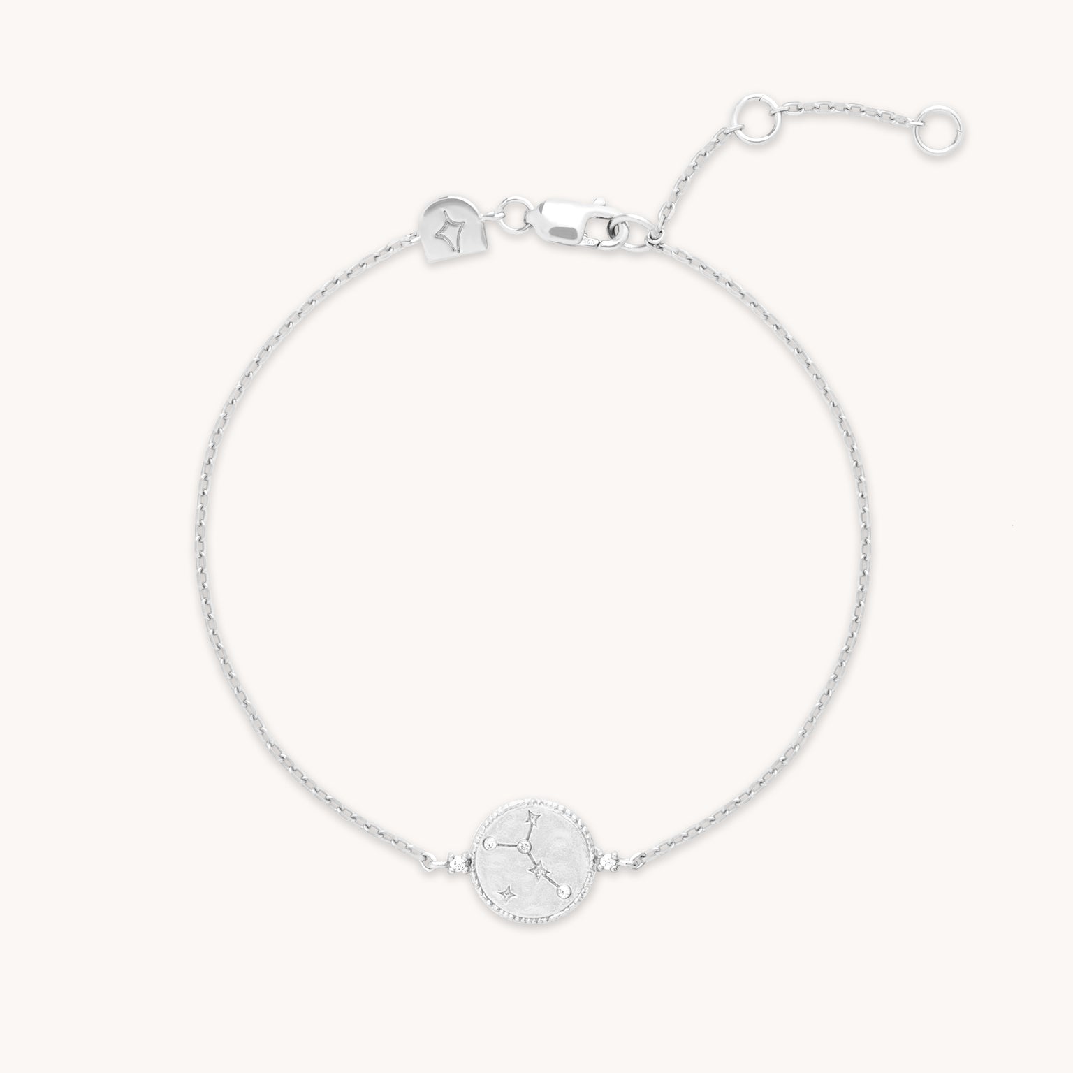 Bracelets - Cancer Zodiac Bracelet in Silver - Zodiac - Astrid &amp; Miyu