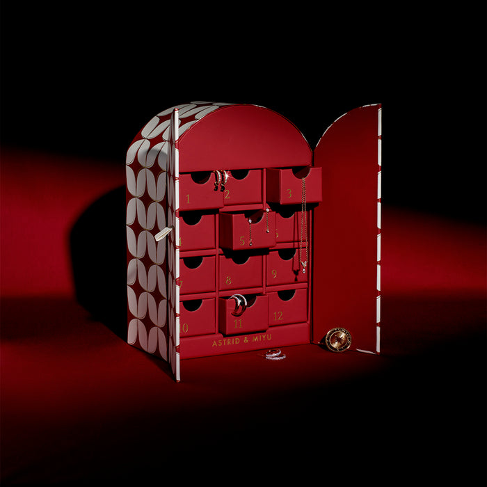 12 Day Advent Calendar in Gold-Astrid &amp; Miyu