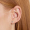 Crystal Duo Studs in Silver-Astrid &amp; Miyu
