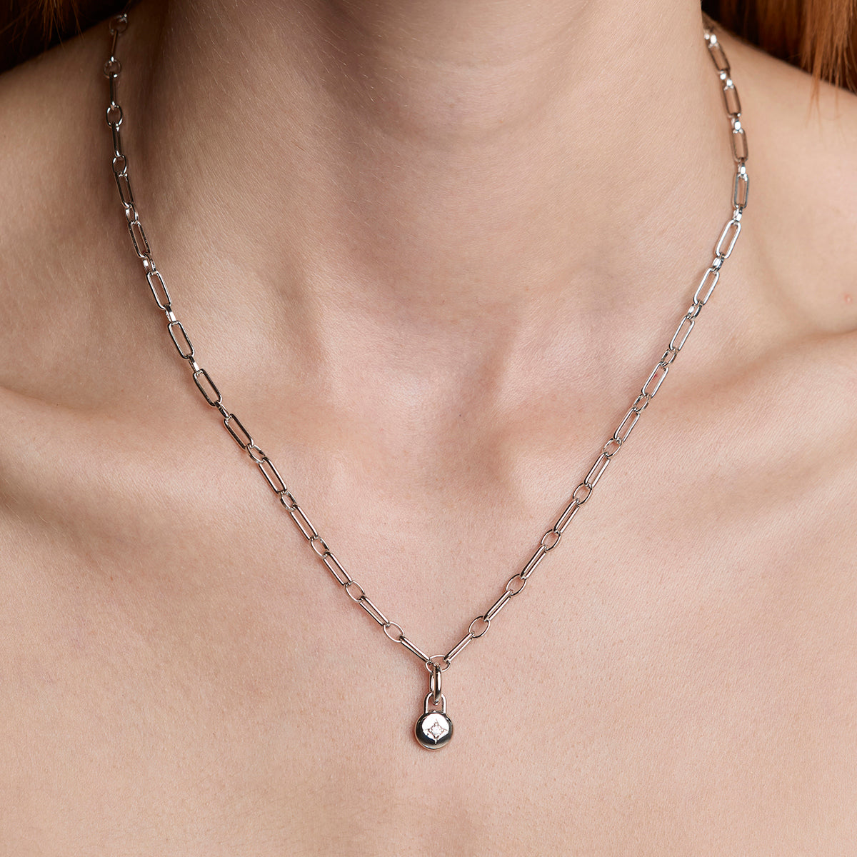 Crystal Clip Charm in Silver-Astrid &amp; Miyu