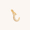 Moon Scatter Clip Charm in Gold-Astrid &amp; Miyu