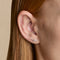 Crystal Trail Climber Studs in Gold-Astrid &amp; Miyu
