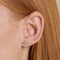 Crystal Trail Climber Studs in Silver-Astrid &amp; Miyu