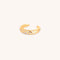 Crystal Scatter Ear Cuff in Gold-Astrid &amp; Miyu