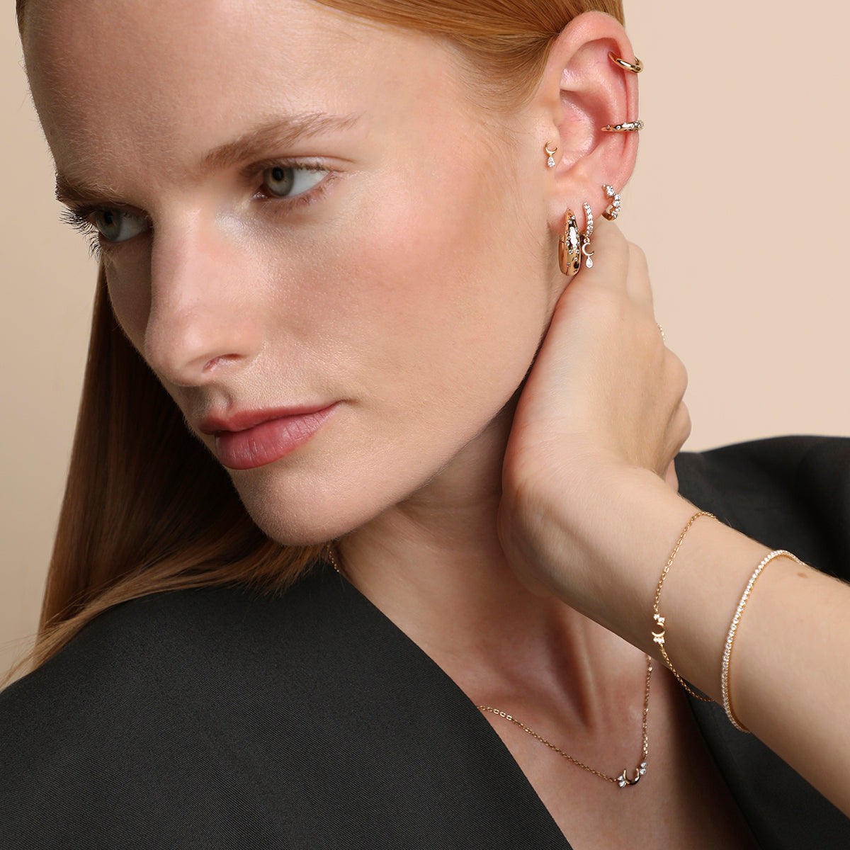 24 Day Advent Calendar in Gold-Astrid &amp; Miyu