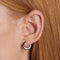 Orbit Small Hoops in Silver-Astrid &amp; Miyu