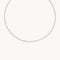 Paperclip Chain Necklace in Silver-Astrid &amp; Miyu