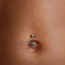 Heart Titanium Belly Bar in Silver-Astrid &amp; Miyu
