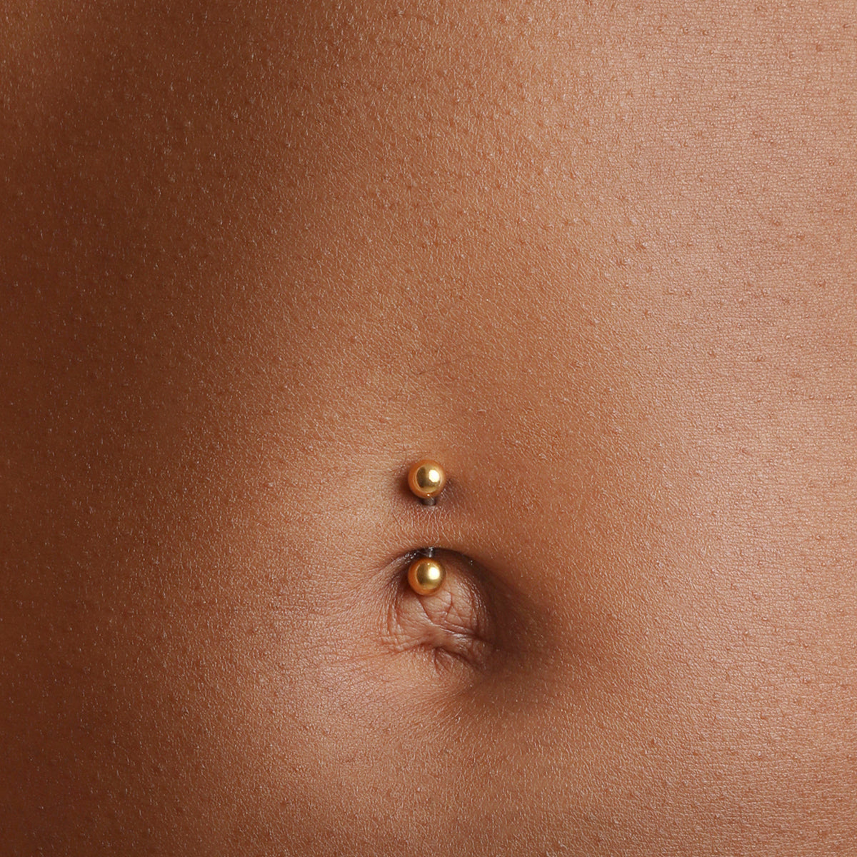 Essential Ball Titanium Belly Bar in Gold-Astrid &amp; Miyu