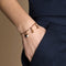 Bold Piccadilly Chain Bracelet in Gold-Astrid &amp; Miyu