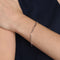 Bold Piccadilly Chain Bracelet in Silver-Astrid &amp; Miyu