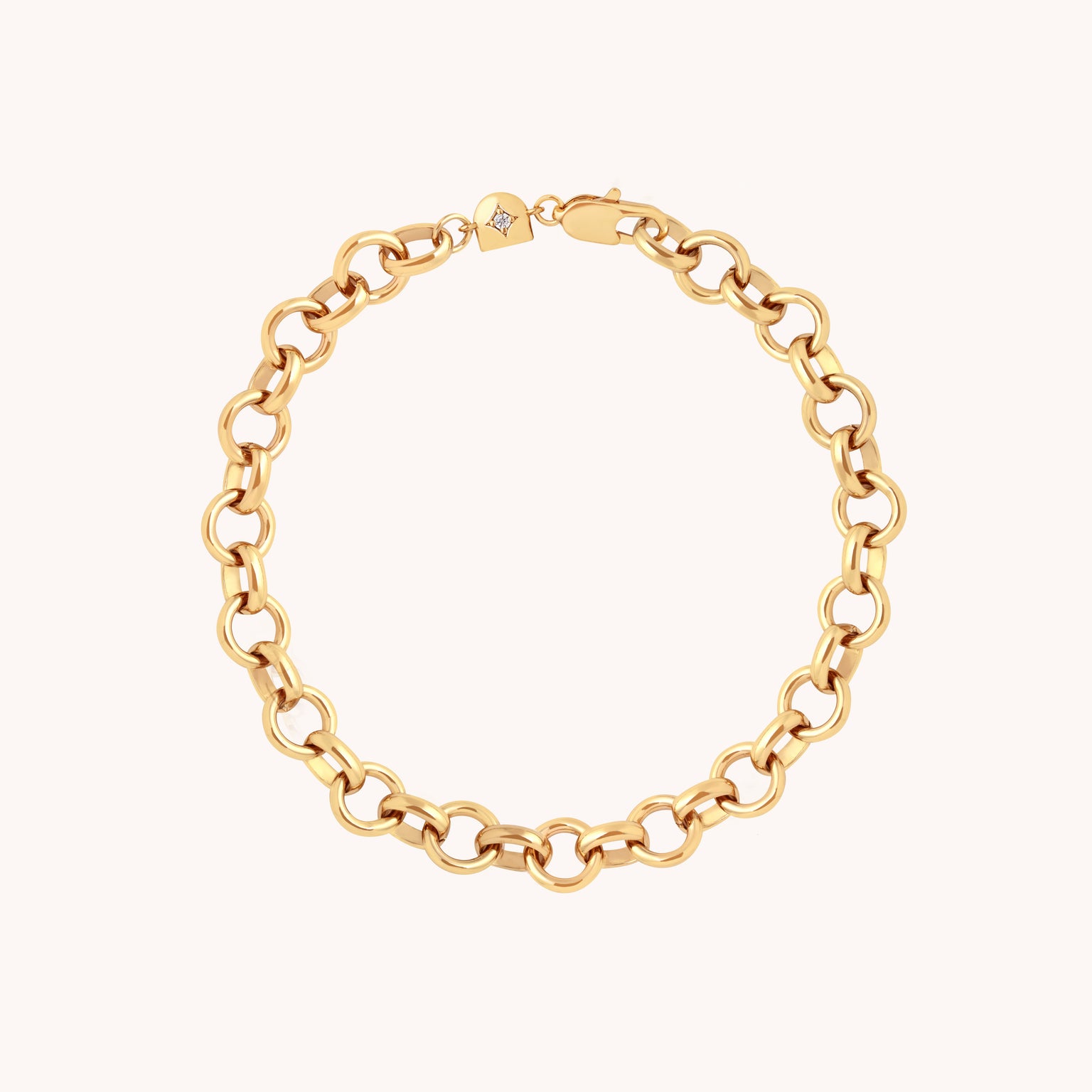 Bold Chelsea Chain Bracelet in Gold-Astrid &amp; Miyu