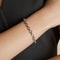 Bold Chelsea Chain Bracelet in Silver-Astrid &amp; Miyu
