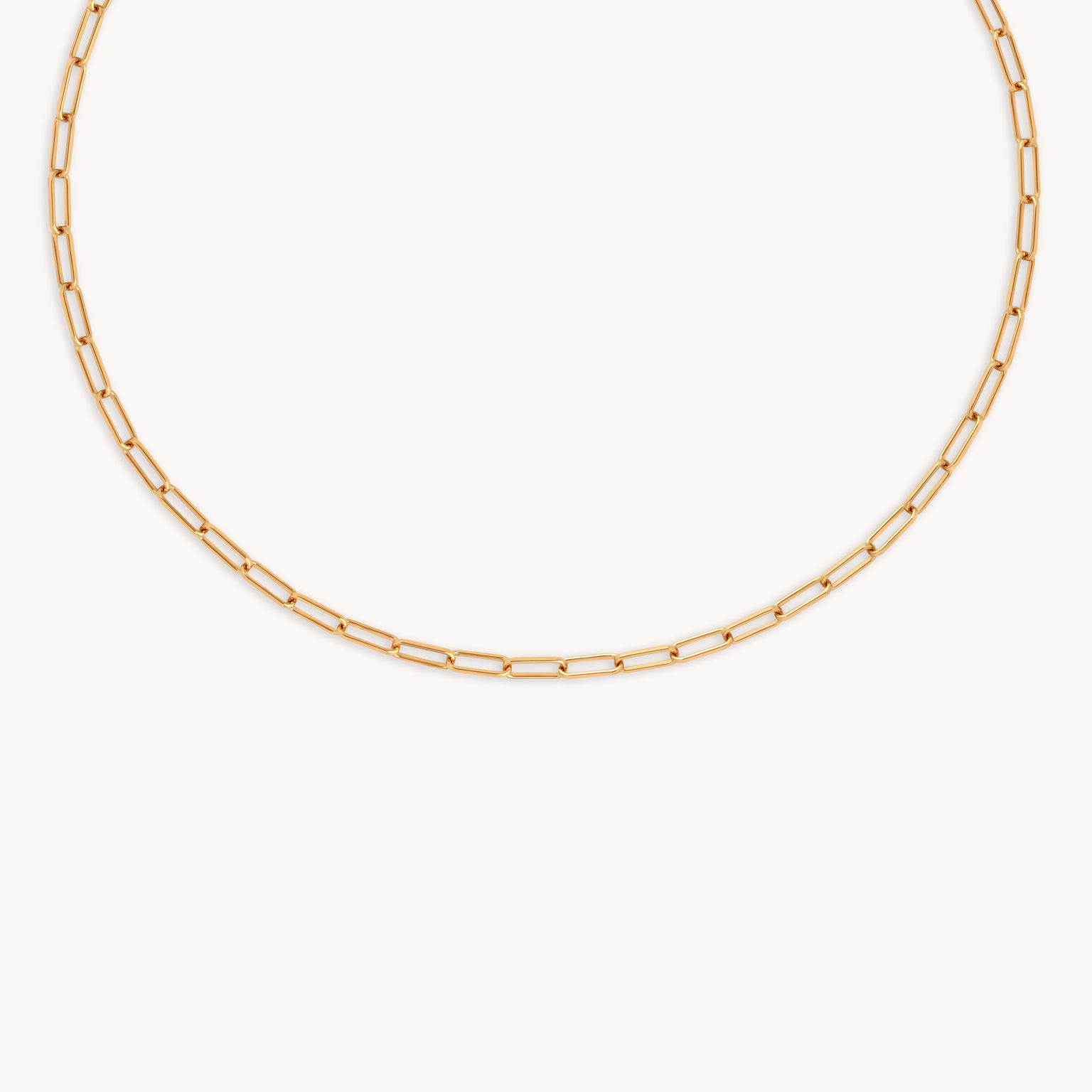 Bold Piccadilly Chain Necklace in Gold-Astrid &amp; Miyu