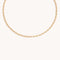 Bold Piccadilly Chain Necklace in Gold-Astrid &amp; Miyu