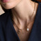 Bold Piccadilly Chain Necklace in Gold-Astrid &amp; Miyu