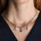 Bold Piccadilly Chain Necklace in Silver-Astrid &amp; Miyu