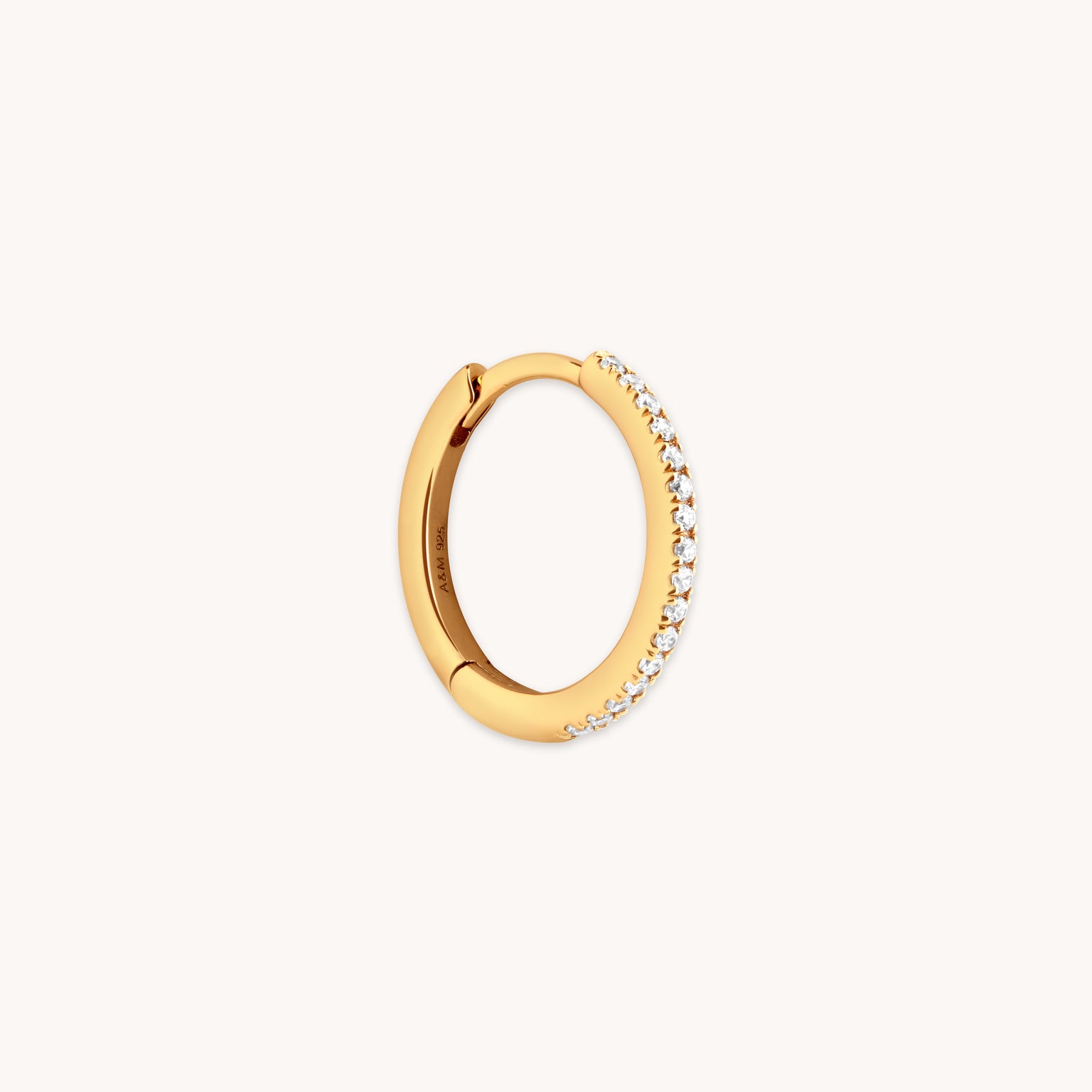 Jewelled Hoop in Gold-Astrid &amp; Miyu