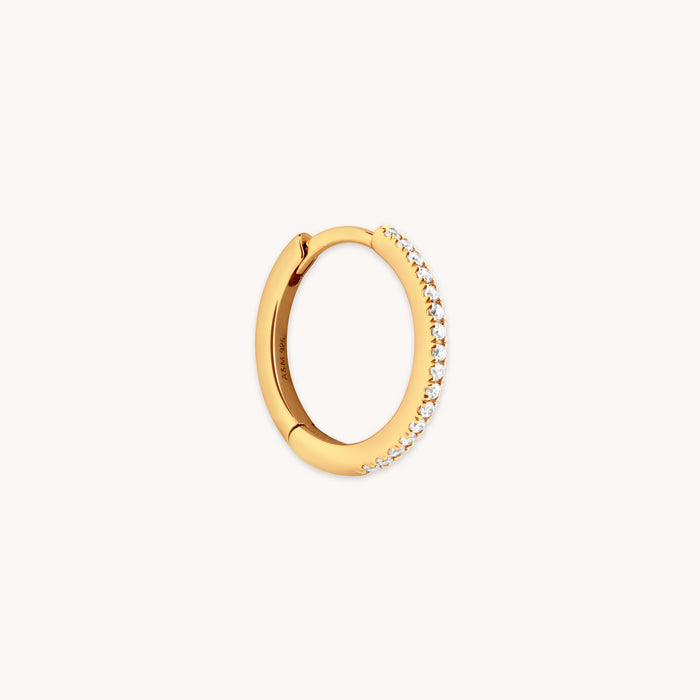 Jewelled Hoop in Gold-Astrid &amp; Miyu