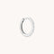 Jewelled Hoop in Silver-Astrid &amp; Miyu