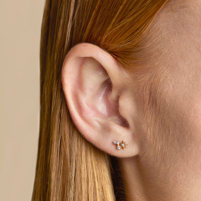 Twilight Star Studs Cracker in Gold-Astrid &amp; Miyu