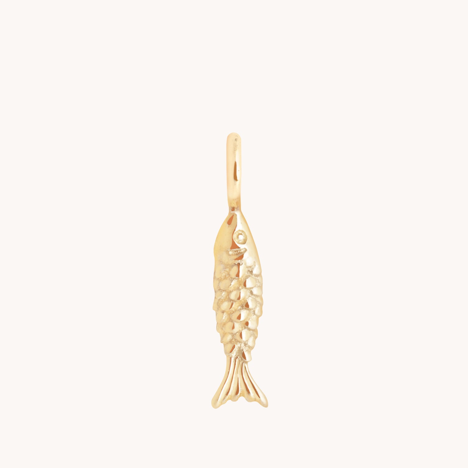 Fish Charm 9k Gold-Astrid &amp; Miyu
